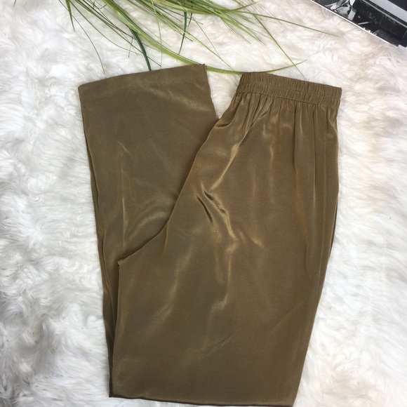 Vintage Pants - Vintage R&M Richards silky Drawstring pants